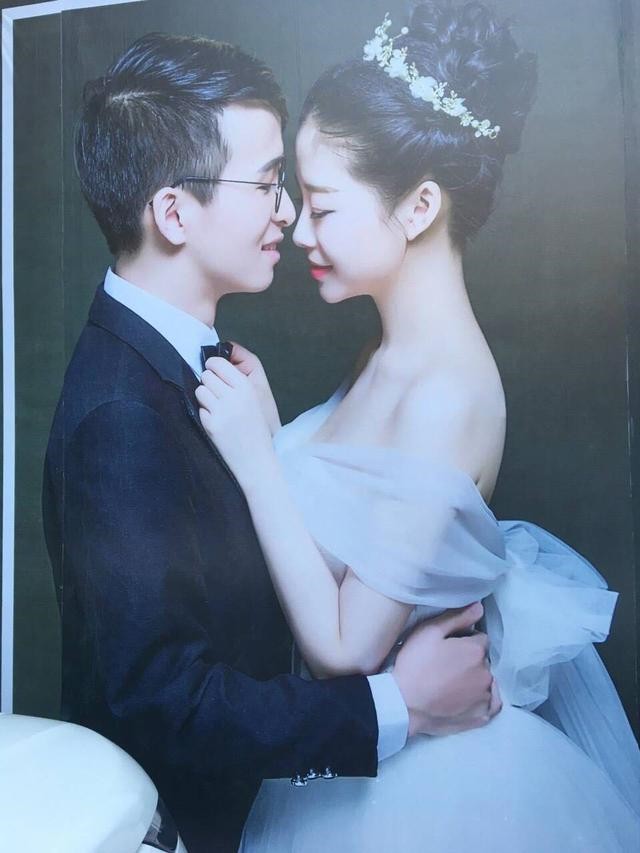 文森特婚纱照_文森特老婆